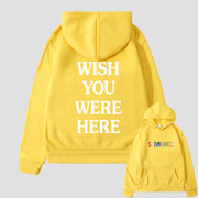 Fashion casual all-match letter printed hooded sweater