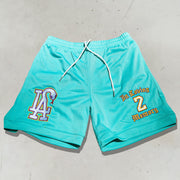 Fashion College Style Print Personalized Casual Shorts
