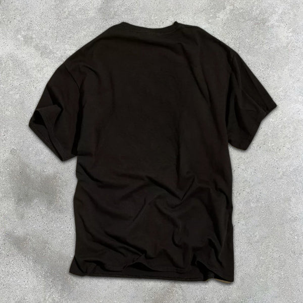 Doberman Graphic Print Short Sleeve T-Shirt