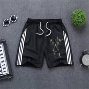 Butterfly sports bar strip casual street style shorts