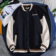 Baseball uniform Hong Kong style trendy loose jacket