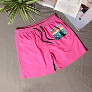 Summer beach casual printed shorts