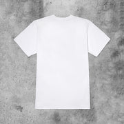 Art retro seaside print short-sleeved T-shirt