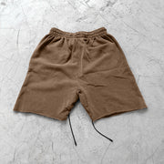 Trendy Retro Pattern Street Khaki Shorts
