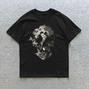 Skull Print Short Sleeve T-Shirt
