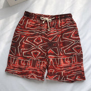 Fashion retro cotton twist shorts beach pants