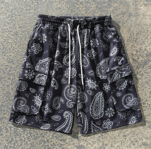 Personalized printing casual shorts men