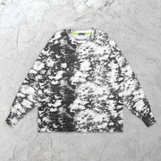Snowflake casual dark retro sweater