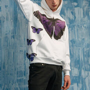 Personality Irregular Butterfly Hoodie