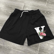 Fashion trend street bouquet shorts