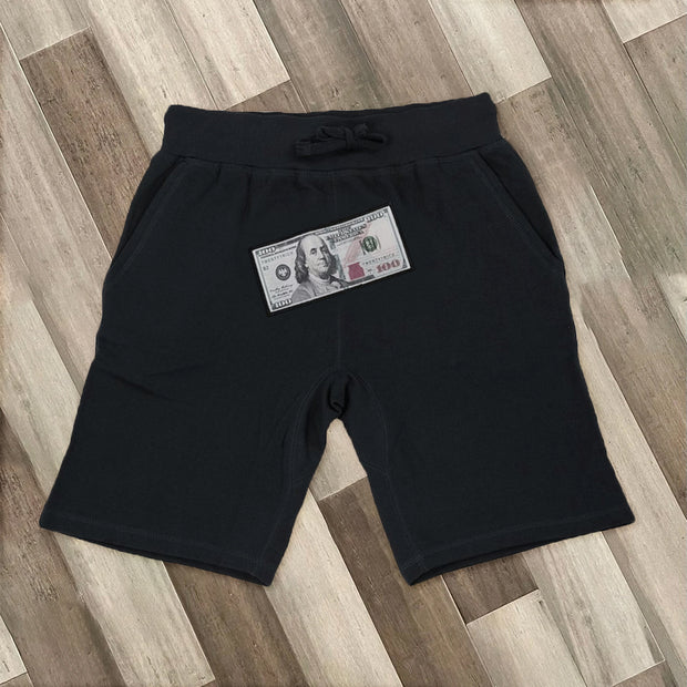 Personalized banknote print sports shorts