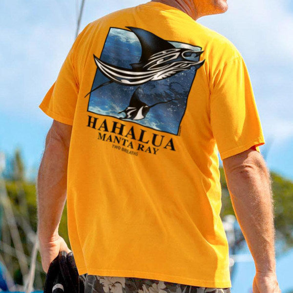 Yellow Sea Creature Crew Neck T-Shirt