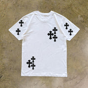 Faith Cross Casual Vintage Short Sleeve T-Shirt