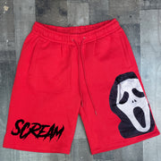 Personality Spoof Skull Casual Sports Shorts