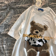 American bear short-sleeved T-shirt street fashion brand