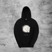 Retro planet print hoodie