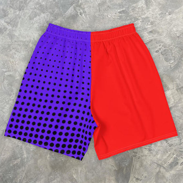 Personalized color matching casual printed shorts