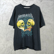 Cartoon skull pattern fashion short-sleeved T-shirt