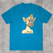Cartoon personality retro street short-sleeved T-shirt