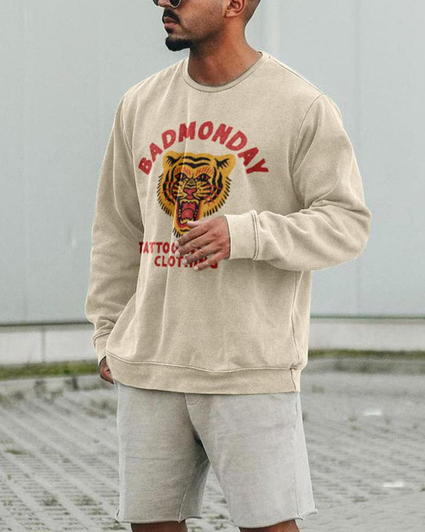 Men's printed fashion sweatshirts