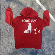 Loner boy casual street sports hoodie