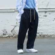 Street casual retro loose-fit suit pants