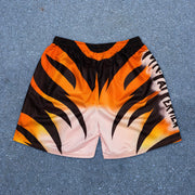 Animal print trendy street shorts