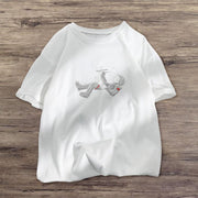 Trendy Printed Astronaut T-shirt