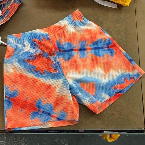 Casual beach pants mesh quick-drying shorts