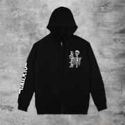 Casual dark skull hoodie