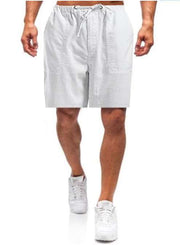 Linen Oversized Pocket Casual Shorts
