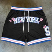 New York fashion retro street shorts