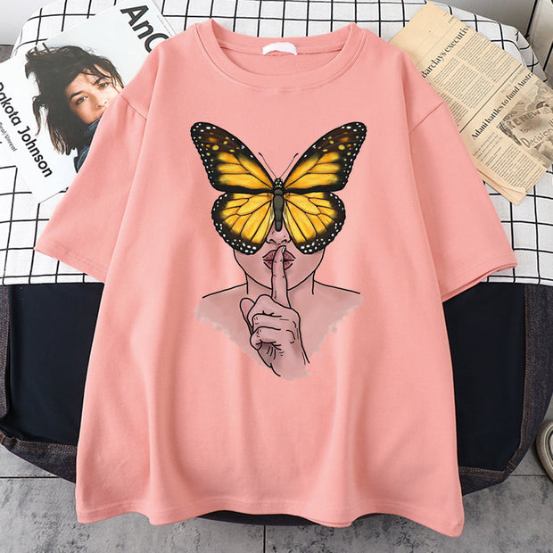 Personalized printed loose T-shirt