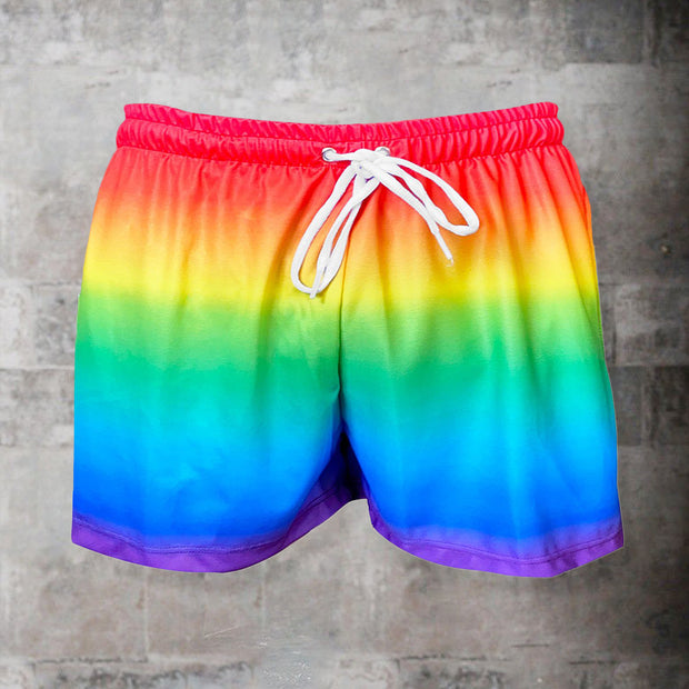 Multicolor LGBT shorts