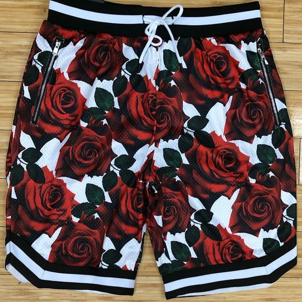 Basketball rose full of shorts