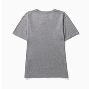 Fashion Line Art Print Short Sleeve T-Shirt