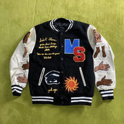 Hip-hop fashion street jacket baseball uniform jacket