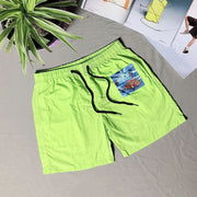 Hawaiian print casual swimming shorts