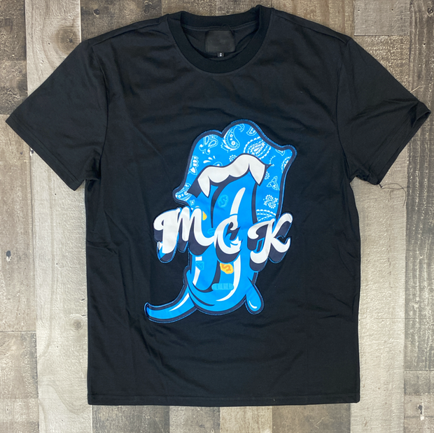 MACKEEN- Blue Bandana SS T-Shirt