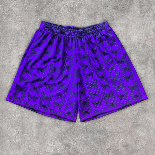 Personalized Street Style Butterfly Shorts