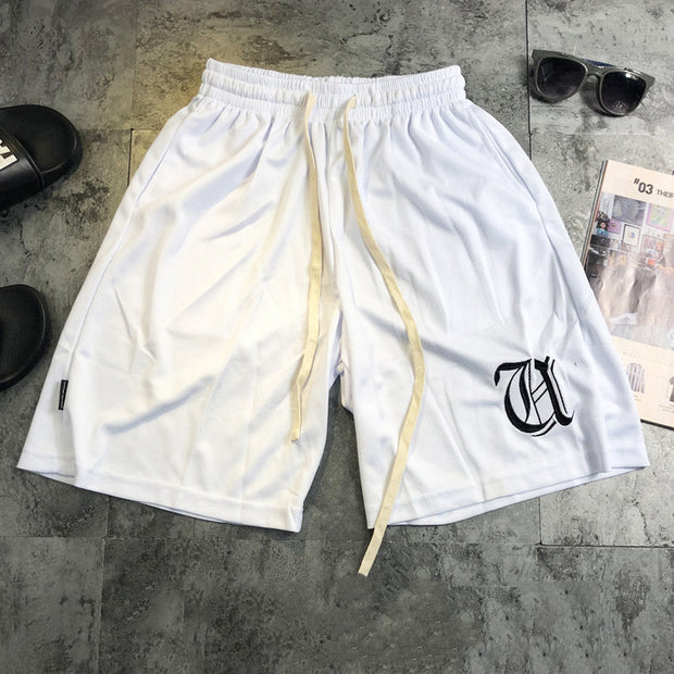 Fashion trend printing casual sports shorts