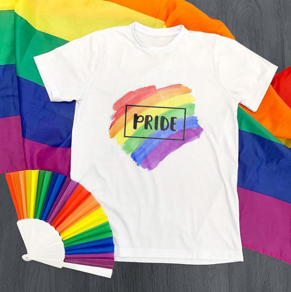 Pride print T-shirt