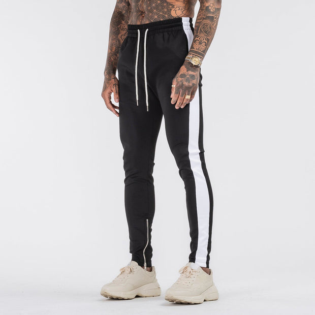 Fashion casual zip-up sports trousers