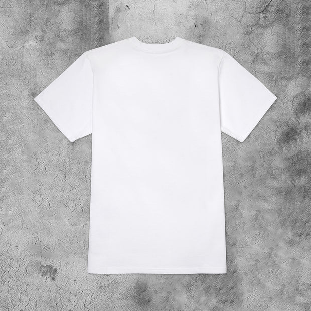 Retro summer print casual short-sleeved T-shirt