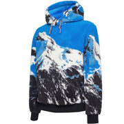Landscape pattern personalized fashion polar fleece hoodie
