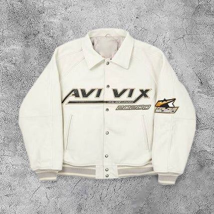 Casual simple rugby baseball jacket