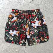Dove Peace Pattern Casual Floral Shorts