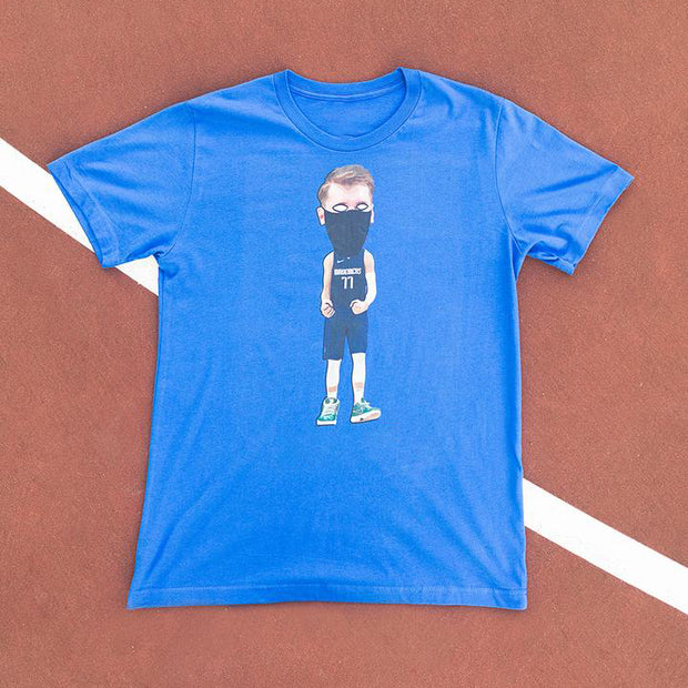 Basketball character print T-shirt