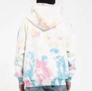 Tie-dyed loose trendy sweater