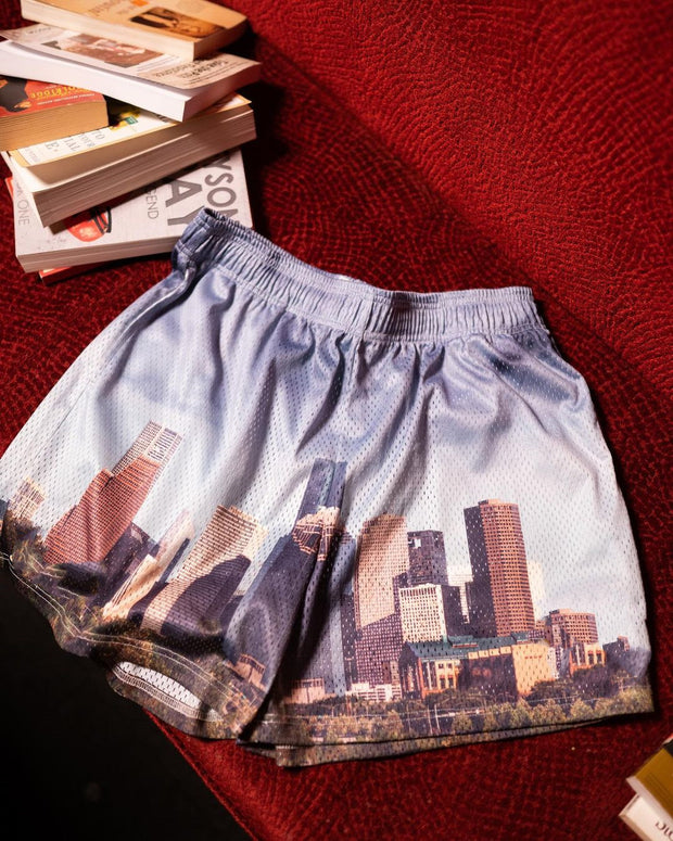 Casual printed sports street shorts